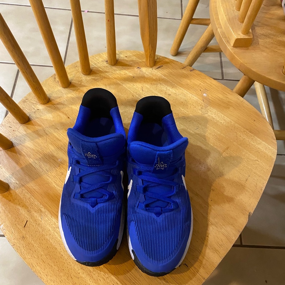 Kids Blue Athletic Shoes